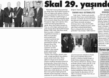 SKAL 29 Yaşında