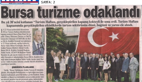 Bursa Turizme Odaklandı