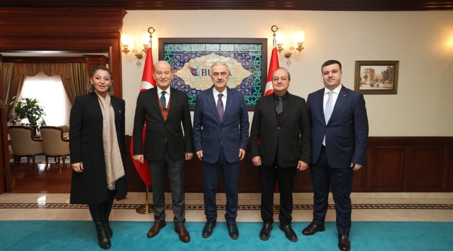 Yeni Yönetim Kurulu olarak Bursa Valimizi ziyaret ettik